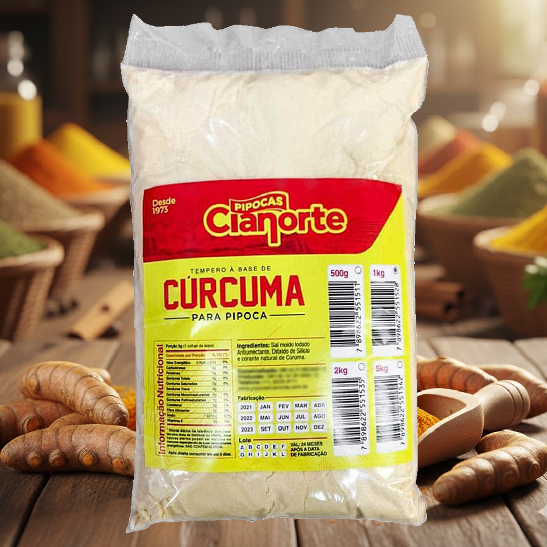 Tempero à Base de Curcuma 1kg - Imagem 2