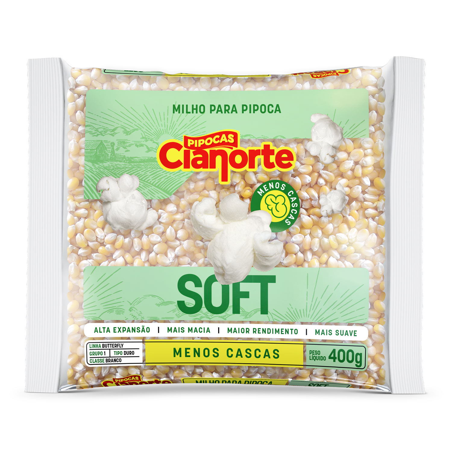 MILHO PIPOCA SOFT 400G